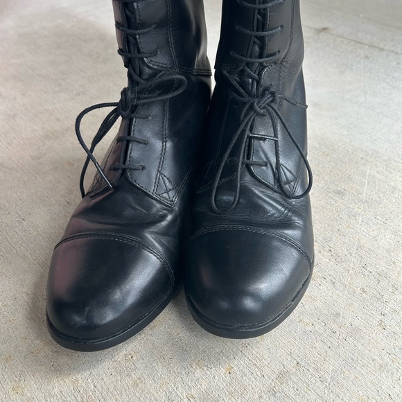 Ariat Heritage Contour II Field Zip Tall Riding Boots Black - Picture 7 of 8